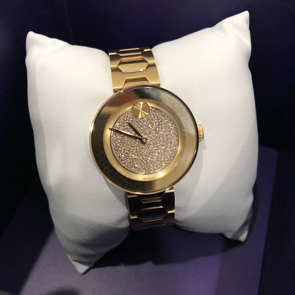 Movado bold gold women’s watch